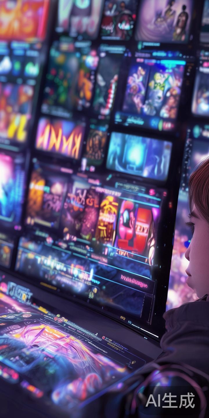 同时，平台引入了智能推荐系统，根据玩家的偏好和历史