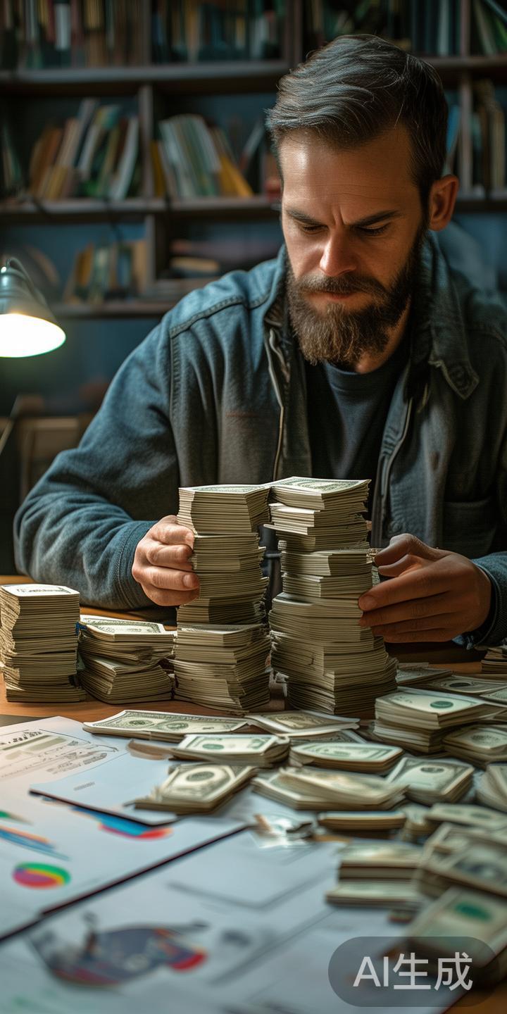 第一步，合理分配资金是关键。建议将资金划分为若干份